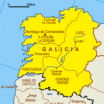 galicia harta Understanding Galician Culture   Blog   Vintage Travel Blog